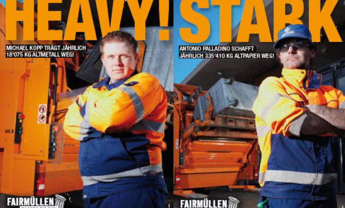 Plakatkampagnen «Die Saubermänner von Olten» und «Auch das Gute muss gesagt sein»