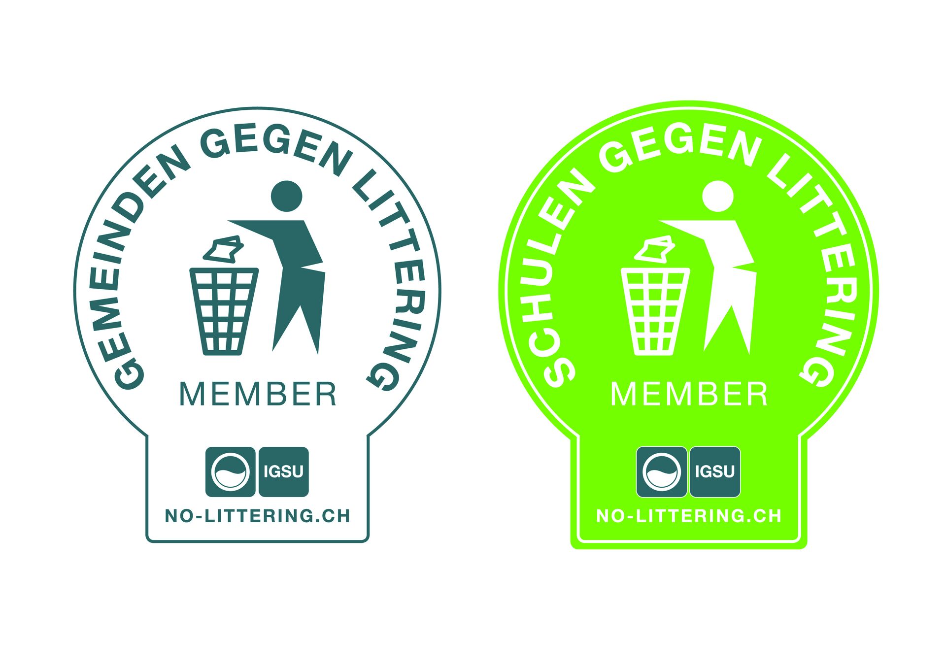 No-Littering-Label für Städte, Gemeinden und Schulen