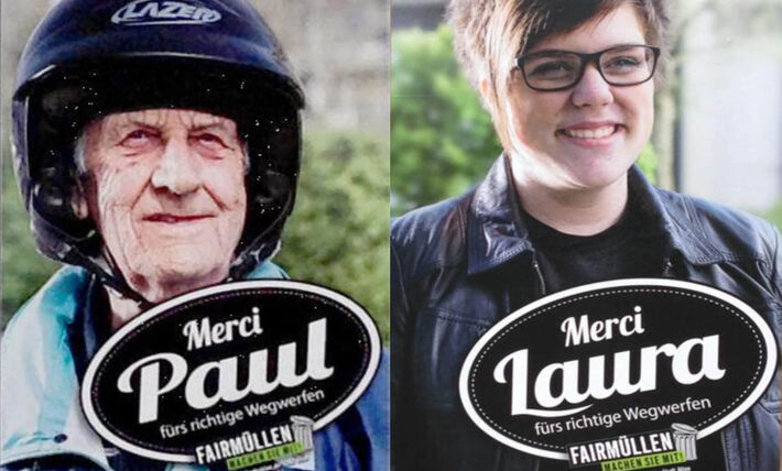 Plakatkampagnen «Die Saubermänner von Olten» und «Auch das Gute muss gesagt sein»