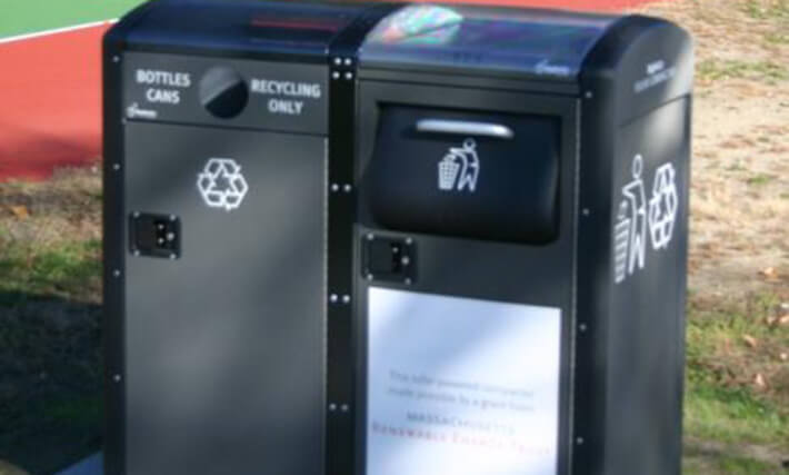 BigBelly-Solar Abfalleimer